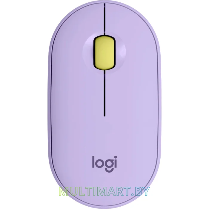Мышь Logitech M350 Pebble (фиолетовый)